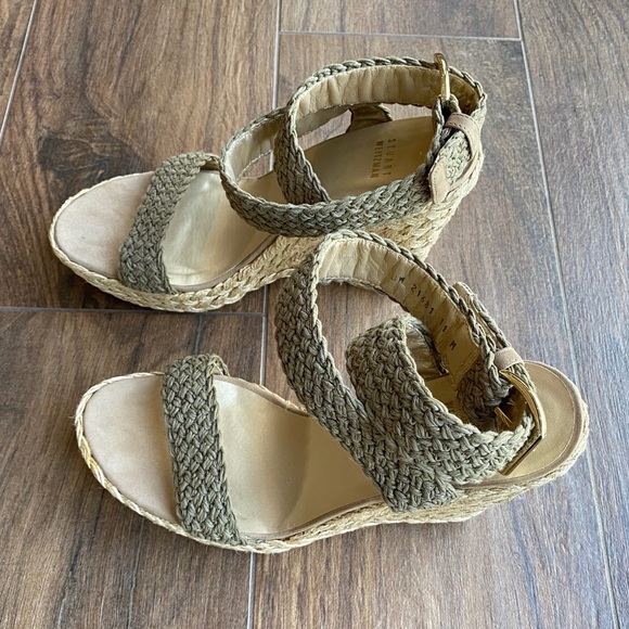 Stuart Weitzman Alex Wedge Sandals - Picture 3 of 10